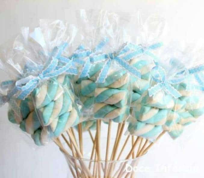 Marshmallow no palito Marshmallow no palito