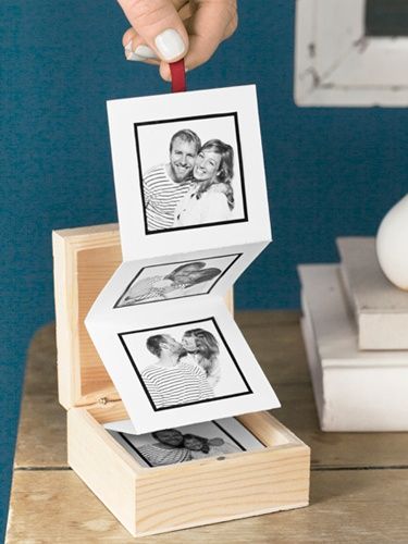 Presente dia das mães caixa com fotos Caixa com fotos para presentear a mãe