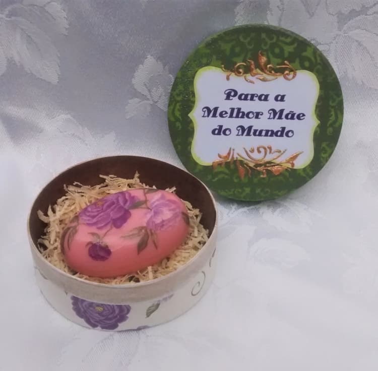 Presente dia das mães sabonete Presente dia das mães sabonete