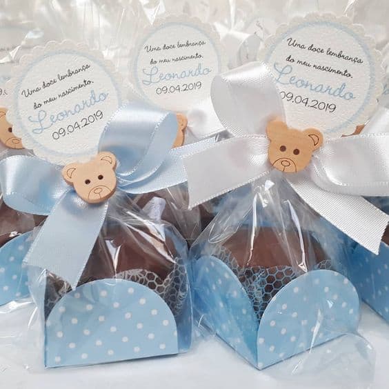 bombom de chocolate para lembrancinha de nascimento bombom de chocolate para lembrancinha de nascimento