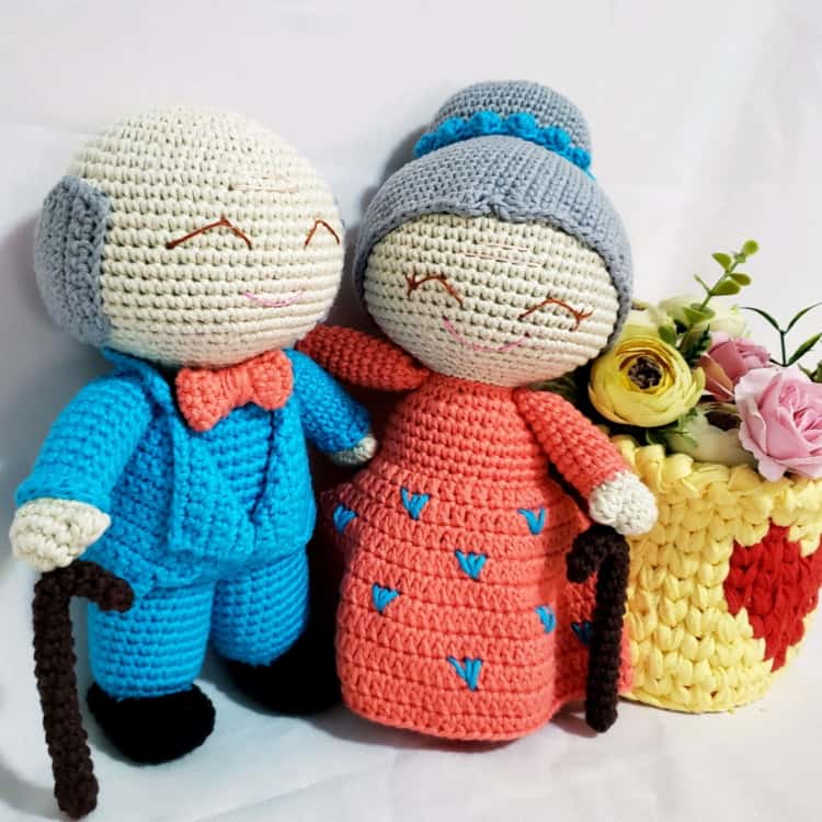 Amigurumi do casal Amigurumi do casal