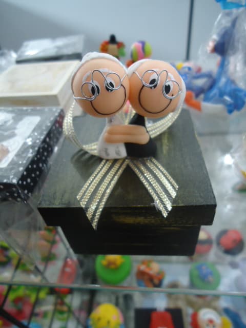 As esculturas são perfeitas para enfeitar caixinhas As esculturas são perfeitas para enfeitar caixinhas