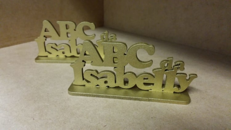 Base personalizada com nome do formando Base personalizada com nome do formando