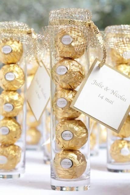Embalagens com bombons Embalagens com bombons