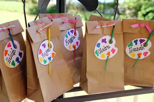Sacolinhas de papel personalizadas para colocar doces Sacolinhas de papel personalizadas para colocar doces