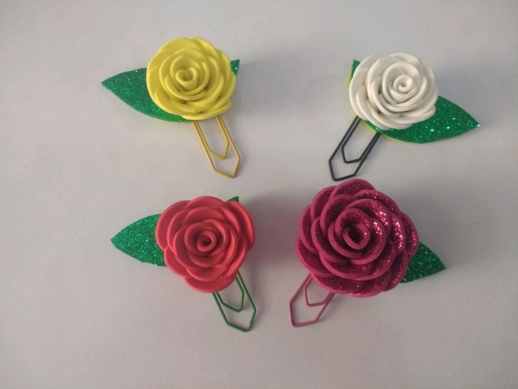 clips decorado em EVA para lembrancinha de 15 anos clips decorado em EVA para lembrancinha de 15 anos