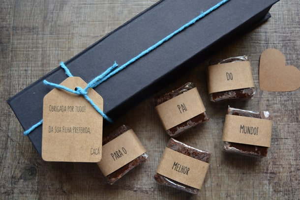 caixa de brownies para dia dos pais caixa de brownies para dia dos pais