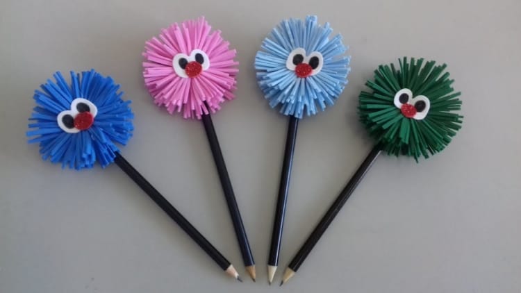 As ponteiras coloridas dão um toque especial ao presente As ponteiras coloridas dão um toque especial ao presente