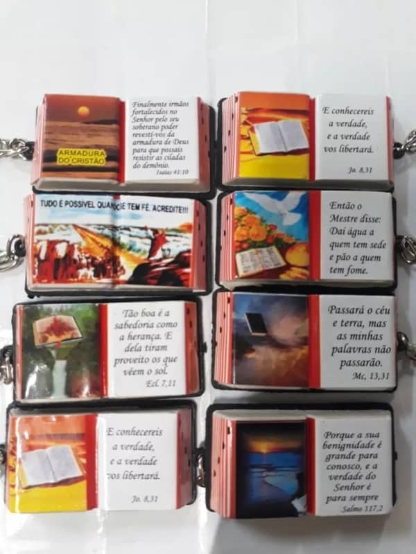 Chaveiros com versículos para dar os pais Chaveiros com versículos para dar os pais