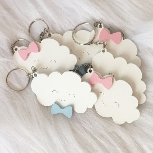 Chaveiros de MDF chuva de amor Chaveiros de MDF chuva de amor