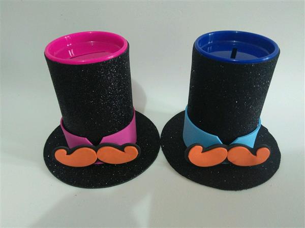Cofrinho decorado do Mundo Bita para lembrança de festa lembrancinhas de aniversário de 1 ano