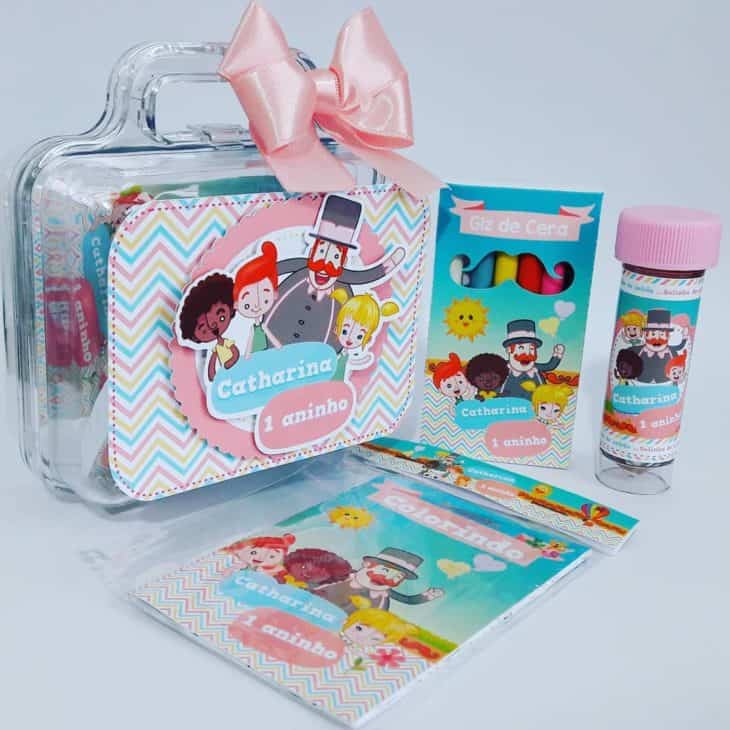 Dica de lembrancinhas de aniversário de 1 ano personalizadas Mundo Bita Dica de lembrancinhas de aniversário de 1 ano personalizadas Mundo Bita