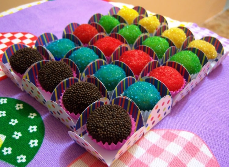 Docinhos coloridos Docinhos coloridos