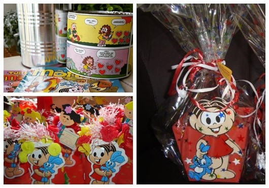 Ideias para lembrancinhas Turma da Mônica50