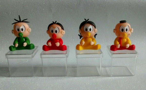 Lembrancinha Turma da Mônica baby em biscuit24