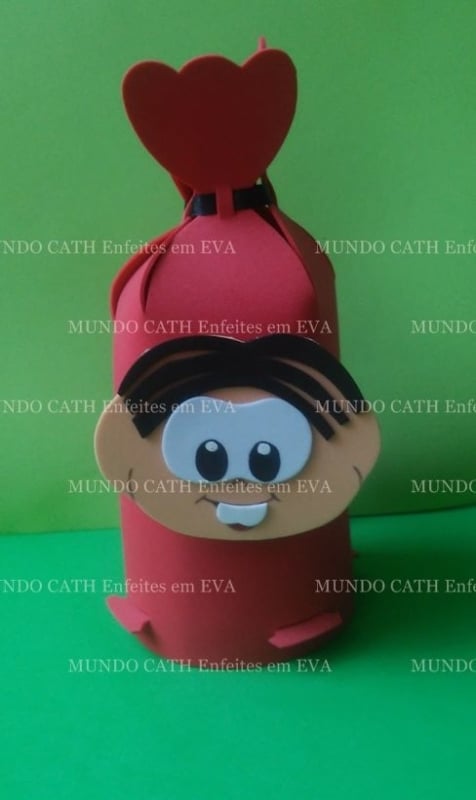Lembrancinha Turma da Mônica em EVA sacolinha surpresa6 Lembrancinha Turma da Mônica em EVA sacolinha surpresa6