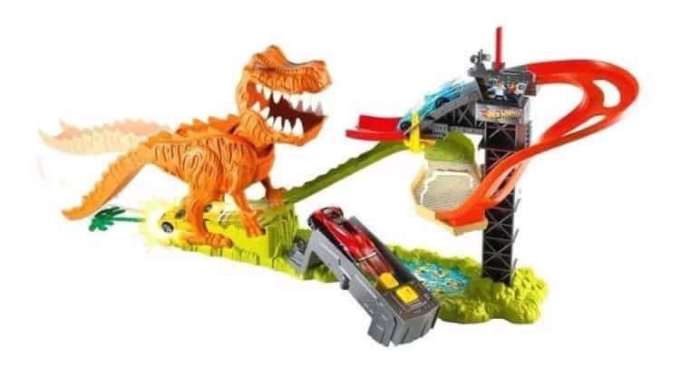 Pista Hot Wheels de Dinossauro Pista Hot Wheels de Dinossauro