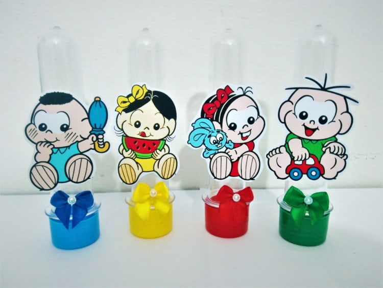 Tubete personalizado para lembrancinha Turma da Mônica baby32