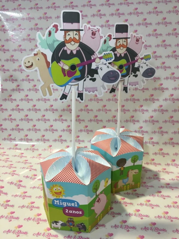 caixinha personalizada para festa fazendinha Bita caixinha personalizada para festa fazendinha Bita