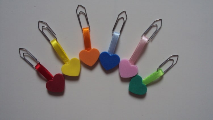 lembrancinha para primeiro dia de aula com clips decorado lembrancinha para primeiro dia de aula com clips decorado