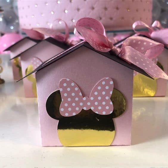 Casinha rosa da Minnie Casinha rosa da Minnie