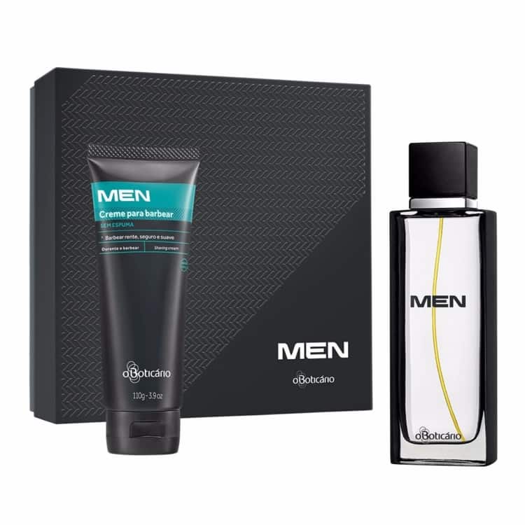 Kit para Homem com perfume e creme