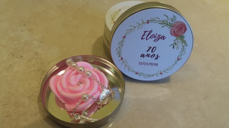 Lembrancinha de aniversário de 70 anos Lembrancinha de aniversário de 70 anos
