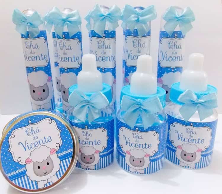 Lembrancinhas para chá de bebê personalizadas adesivos para lembrancinhas
