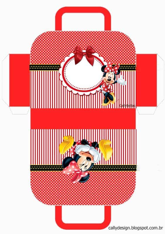 Maletinha da Minnie molde Crédito Cally Design Maletinha da Minnie molde Crédito Cally Design
