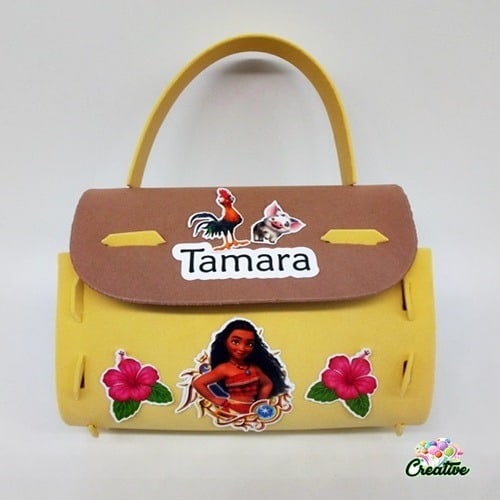 Malinha de EVA da Moana Malinha de EVA da Moana