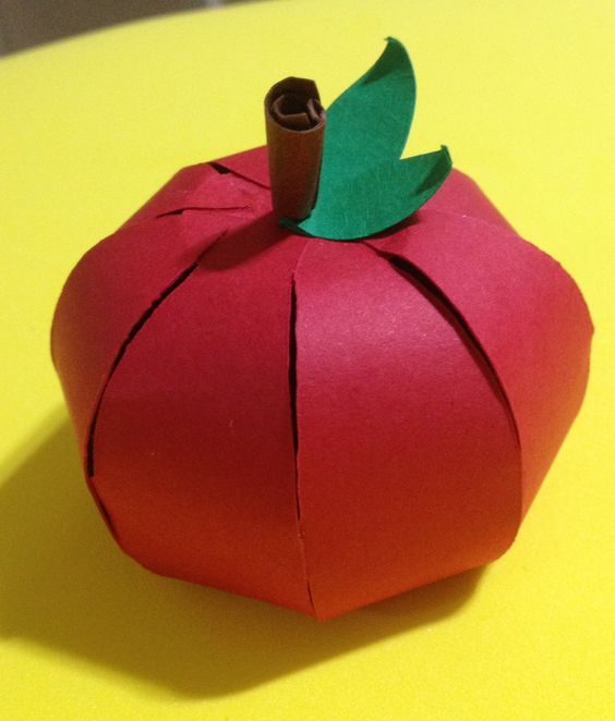 Maçã de papel para lembrancinha de Branca de neve Maçã de papel lembrancinha Branca de Neve