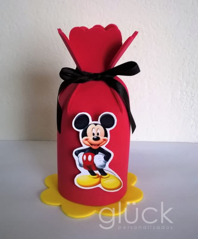 Mini trouxinha amarela e vermelha Mini trouxinha amarela e vermelha