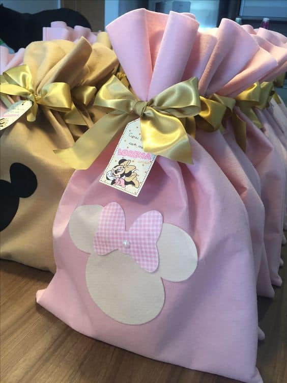 Sacola surpresa Minnie rosa Sacola surpresa Minnie rosa