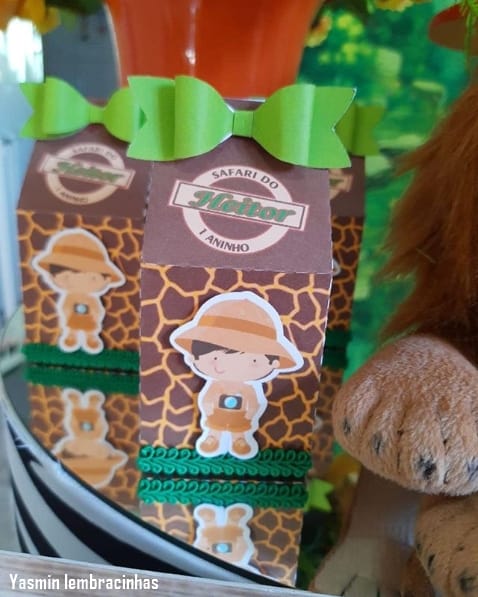 caixinha personalizada para festa safari de 1 ano caixinha personalizada para festa safari de 1 ano