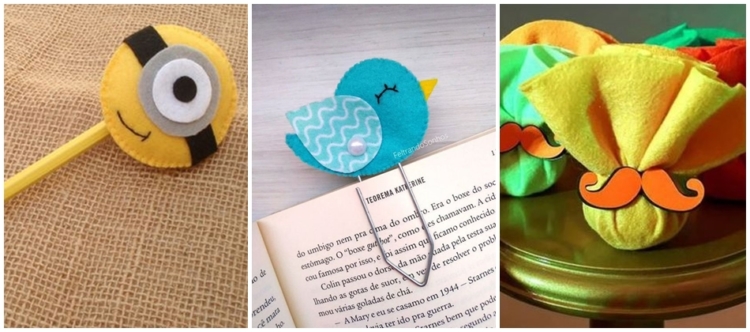 lembrancinhas de feltro para aniversário