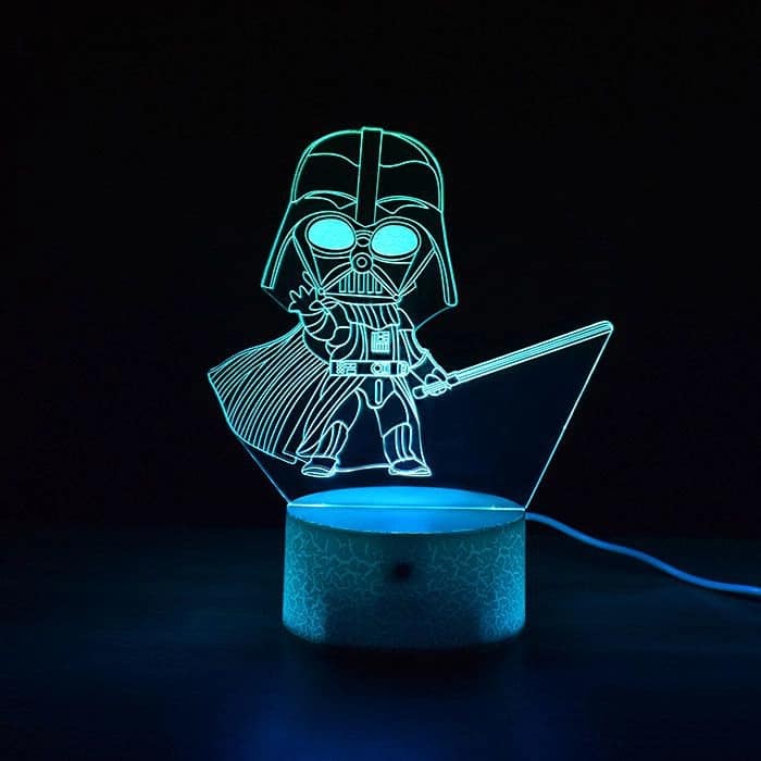 luminária 3D de presente de natal para amigo