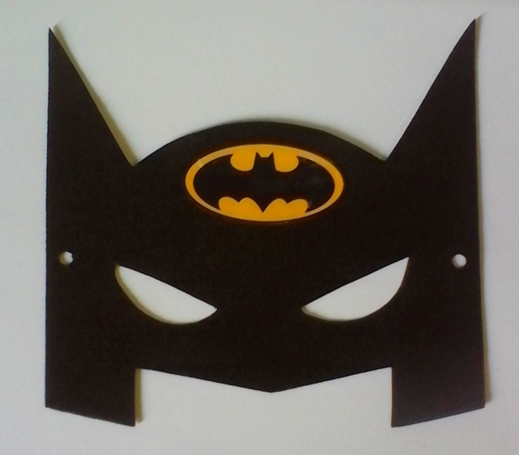 Máscara do Batman em EVA