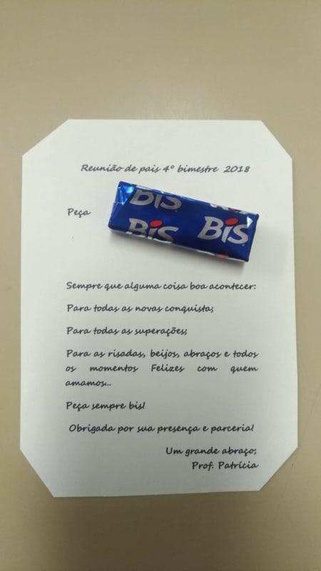 lembrancinha de volta às aulas com Bis lembrancinha de volta às aulas com Bis