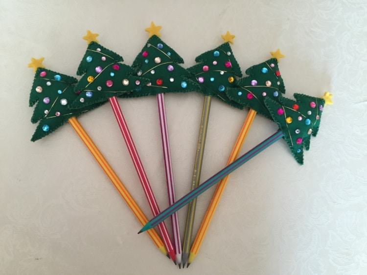 lápis decorado para lembrancinha de natal lápis decorado para lembrancinha de natal