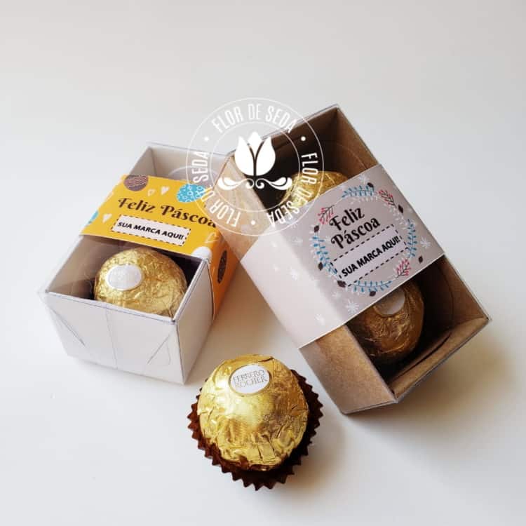 Lembrancinha com Ferrero Rocher para a Páscoa Lembrancinha com Ferrero Rocher para a Páscoa