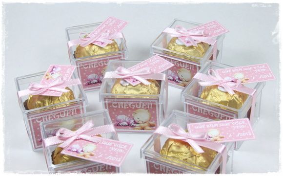 Uma boa ideia para as lembrancinhas de chá de bebê Uma boa ideia para as lembrancinhas de chá de bebê