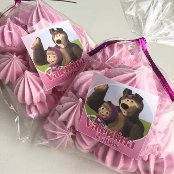 lembrancinha com suspiro para festa de aniversário lembrancinha com suspiro para festa de aniversário