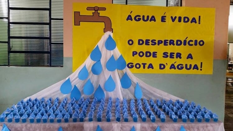 comemoração na escola para dia da água comemoração na escola para dia da água