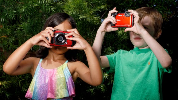 A mini câmera digital vai divertir qualquer criança
