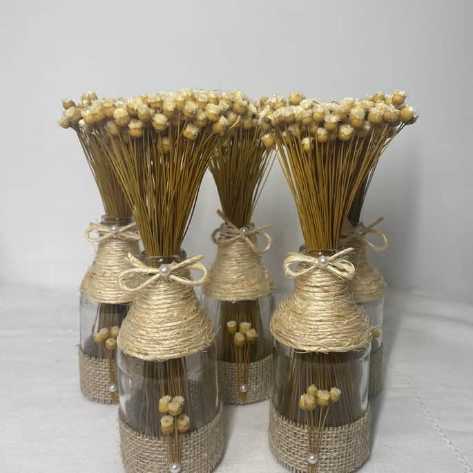 12 garrrafa de vidro com flores secas para lembrancinha Monica Oliveira Elo7 12 garrrafa de vidro com flores secas para lembrancinha Monica Oliveira Elo7