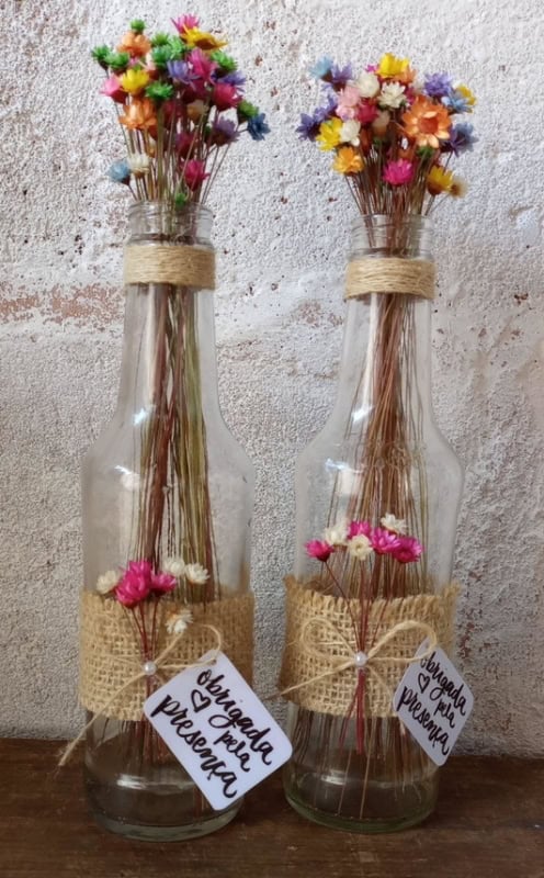 8 garrafa de vidro lembrancinha Essencial Arte & Resina Elo7 8 garrafa de vidro lembrancinha Essencial Arte & Resina Elo7