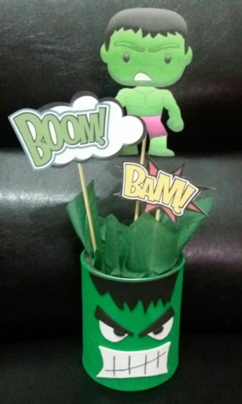 13 lembrancinha Hulk com lata de leite Pinterest 13 lembrancinha Hulk com lata de leite Pinterest