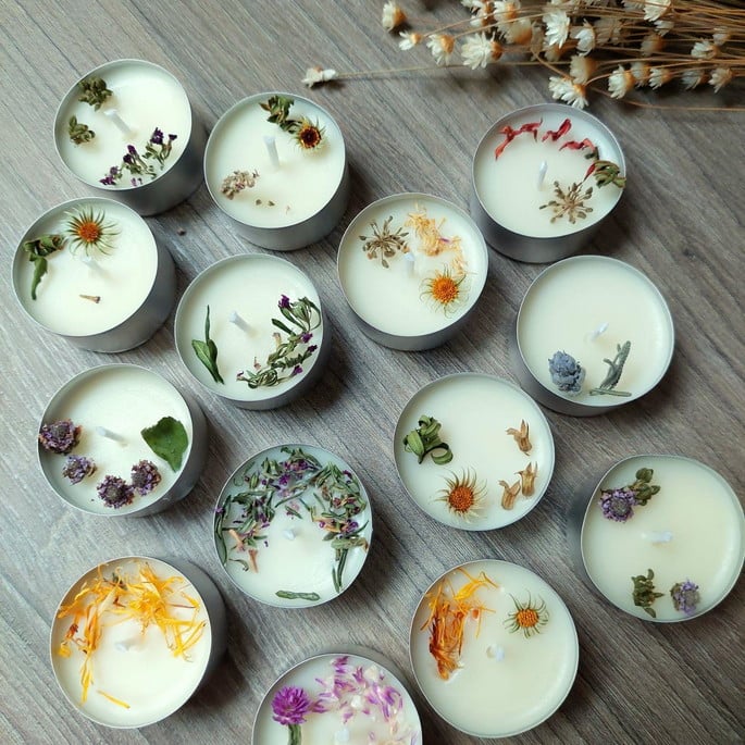 1 vela artesanal lembrancinha casamento Ervas e Aromas Elo7 1 vela artesanal lembrancinha casamento Ervas e Aromas Elo7