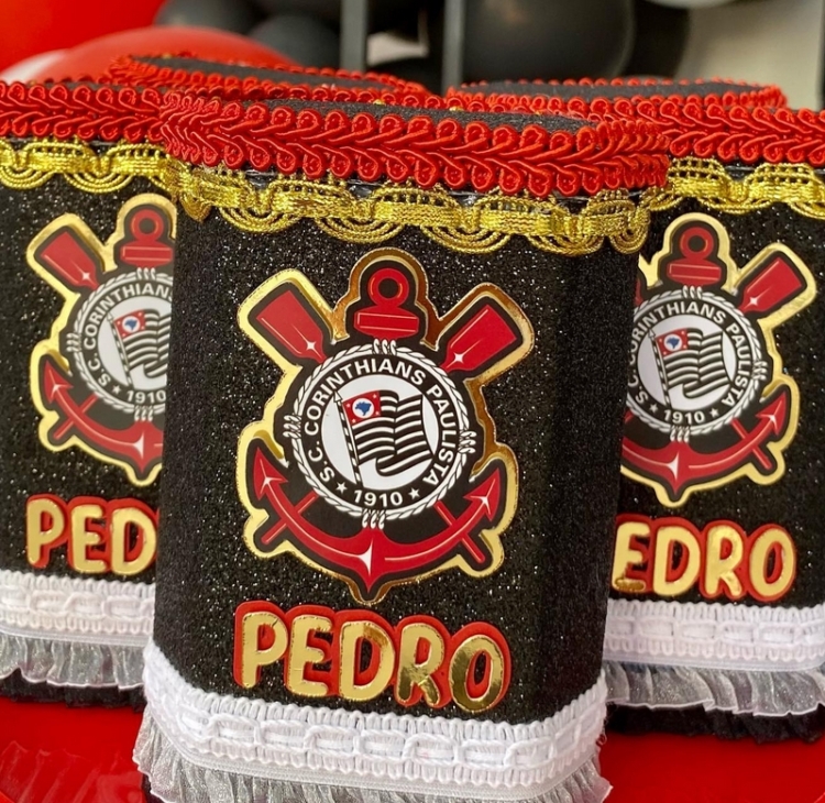 18 lembrancinha de luxo do Corinthians @pribalaodecoracaolocacao 18 lembrancinha de luxo do Corinthians @pribalaodecoracaolocacao