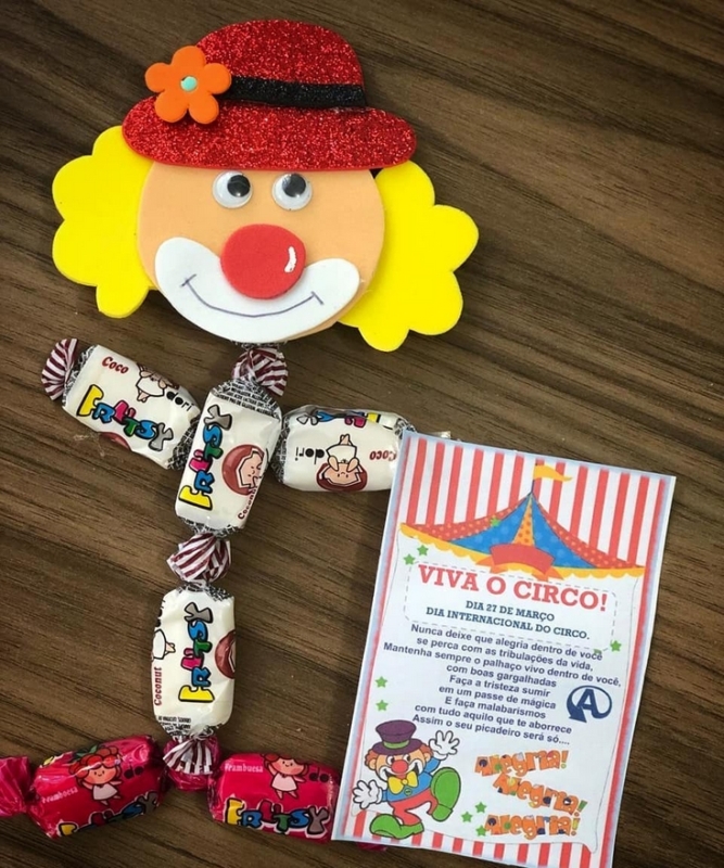 9 lembrancinha dia do circo com balas @colegioautonomia 9 lembrancinha dia do circo com balas @colegioautonomia